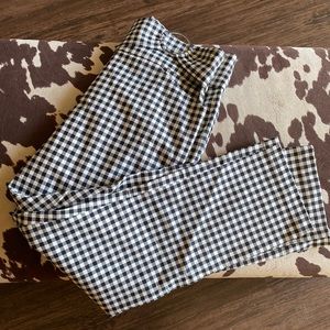 Back and White Dress Pants